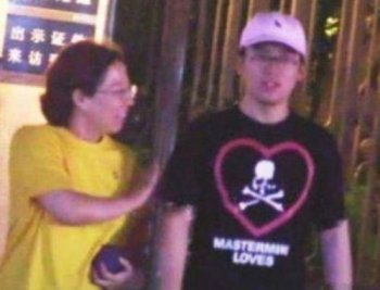 胡中惠和郭麒麟的合照，比較少同框的因為胡中惠出國