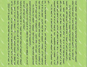 蒙古國說什么語言,蒙古語是她們的母語,屬阿爾泰語系蒙古語族