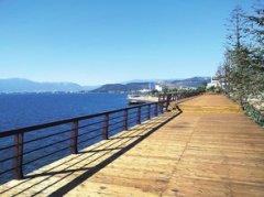 撫仙湖時光棧道在哪里，位于撫仙湖東岸大灣村附近