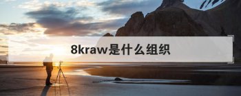 8kraw是什么組織