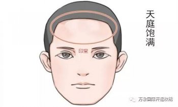 男人的十種富貴面相，天庭飽滿印堂寬、天倉平滿無雜紋