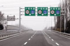 高速公路三條車道分別限速多少，第一條110-120公里