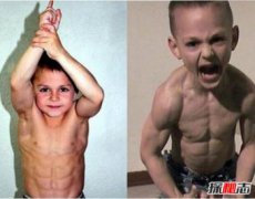 世界上最強壯的肌肉男，世界上肌肉最強壯小孩