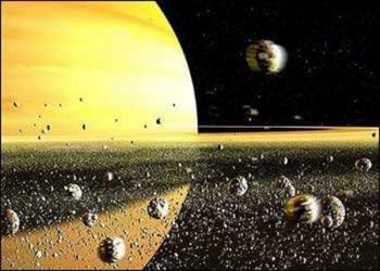 土星和木星的光環是什么,土星的光環是什么組成