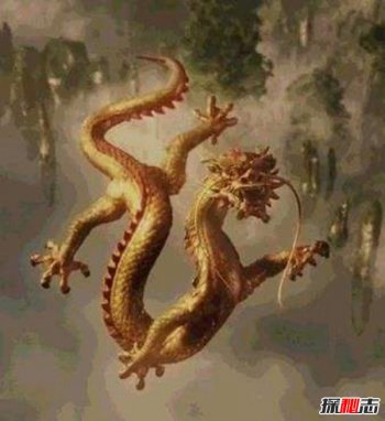 天空中拍到龍真實事件，龍下凡真實事件