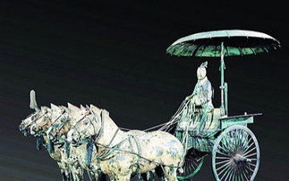 秦始皇陵出土的青銅之冠是什么，是兩乘大型彩繪銅車馬