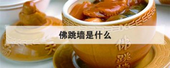 佛跳墻是什么，佛跳墻是什么菜組成的