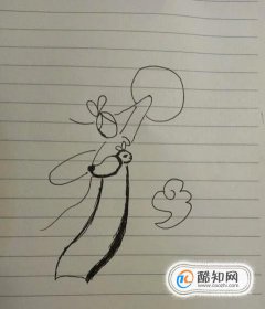 如何畫嫦娥簡筆畫，如何畫王昭君王者榮耀