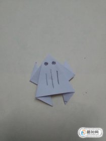 小青蛙折紙?jiān)趺凑郏∏嗤艿暮?jiǎn)易折法