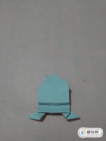 怎么折紙青蛙會跳的立體折紙青蛙,用紙疊一吹就會跳的青蛙