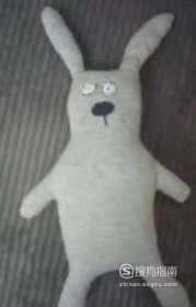 舊衣服做玩具布偶兔子,手工縫制布藝玩偶動物