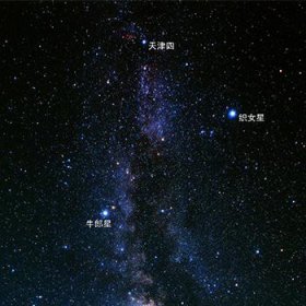 織女星屬于哪個(gè)星座，牛郎織女的星座示意圖