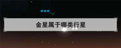金星屬于哪類行星，太陽系有磁場的行星