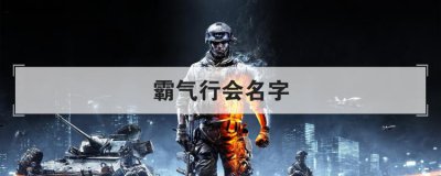 霸氣行會名字,霸氣的黑暗組織名稱