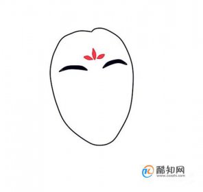 額頭上的花怎么畫,簡單的眉間花怎么畫