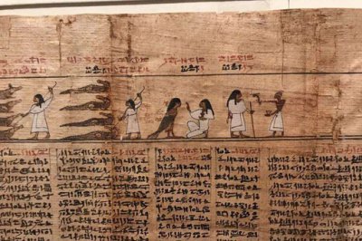 古埃及的莎草紙早于蔡倫造紙幾千年，阿普里斯宮殿莎草紙在哪里
