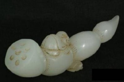 慈禧陪葬品當中的玉藕有著什么用，古代白玉蓮藕