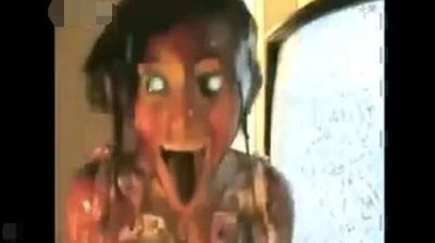 重慶最美女孩嚇人原版圖片，惡搞視頻只為套路你