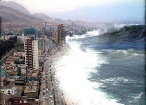 海嘯所產生的浪高取決于什么因素