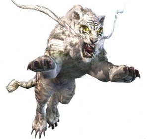 虎夔是什么神獸,是一種擁有雙角六足的猛獸(身披黑色鱗甲)