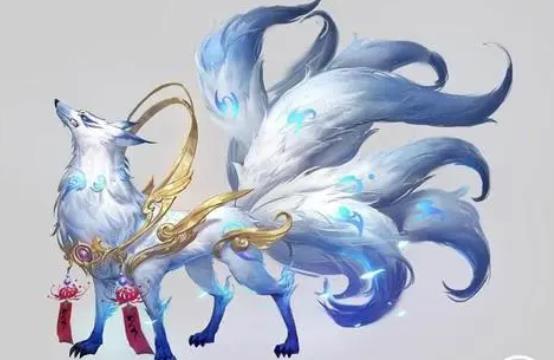 世界上有九尾狐嗎,山海經里記載了一種全身紅毛的怪獸