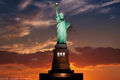 美國的標志性建筑物是什么，自由女神像、布魯克林大橋、五角大樓